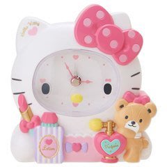 新到貨 Hello Kitty  與小熊款精品造型鬧鐘 特價        ~小靜喵喵舖~