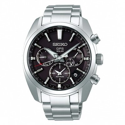 【SEIKO】精工 ASTRON SSH021J1 GPS太陽能雙時區 鋼錶帶男錶 5X53-0AJ0D 42.7mm