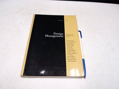 【考試院二手書】《Design Management》ISBN:1854541536七成新(B11K73)
