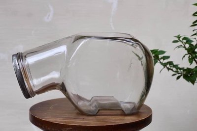 德國 手工玻璃瓶 老玻璃罐 糖果罐 生態缸