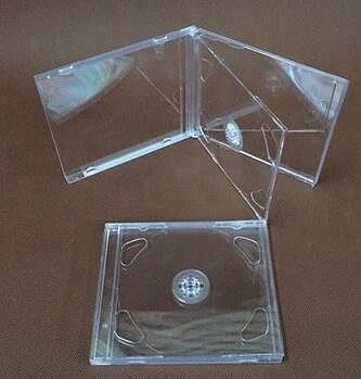 現貨 【滿25個起包郵】2片水晶雙面光碟盒兩碟裝CD光盤盒雙透明2張DVD光盤盒子收納VCD碟片光盤殼碟盒 收纳包