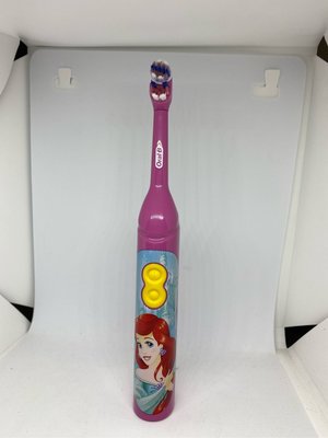 特價出清Oral-B 歐樂B兒童電池式電動牙刷 旋轉式刷頭 迪士尼公主小美人魚