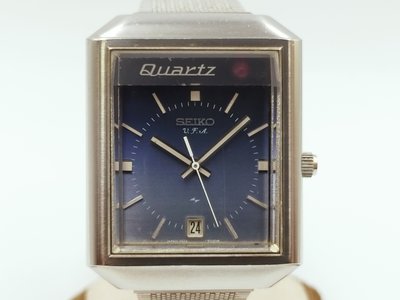 【發條盒子K0007】SEIKO 精工 方型石英老錶 日期顯示不銹鋼 3922-5011 經典錶款
