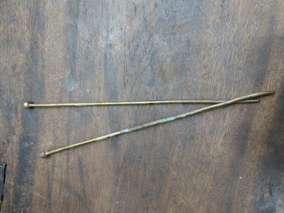 大草原文物館，日本火爐銅筷