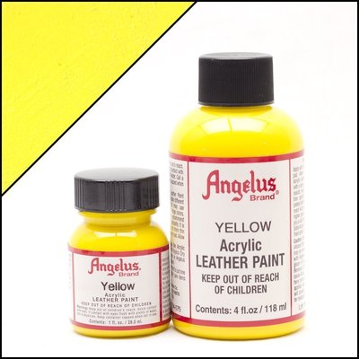Angelus leather paint [ Yellow 黃 ] 改鞋 客製 改色 補色 SUPERSTAR