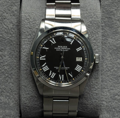 【Tw Watch】勞力士 Rolex 1600 灰羅馬面 盒單齊 經典收藏