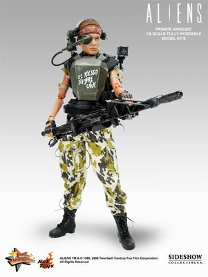 金錢貓雜貨 全新 Hot Toys MMS05 1/6 異形 珍妮特 瓦茲奎茲士兵 Private Vasquez