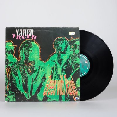 黑膠唱片12寸LP 硬核重金屬Naked Truth – Green With Rage 二手~特價