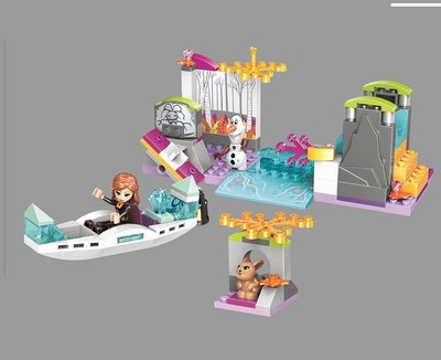 【積木班長】11467 冰雪奇緣 艾莎 安娜 冰雪 公主 船 動物 雪寶 女孩 人偶/相容樂高LEGO積木