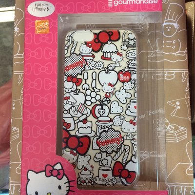 Gift41 4165 新莊店 hello kitty 食物 造型 iphone 6/6s 4.7吋 780205