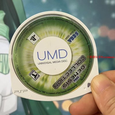 正版PSP3000游戲小光碟UMD 忍 VR戰士 索尼克 戰斧 等合集英文『三夏潮玩客』