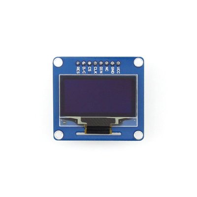 微雪 SH1106 1.3寸 OLED屏 OLED模組 顯示幕 12864 藍色 直排針 W43