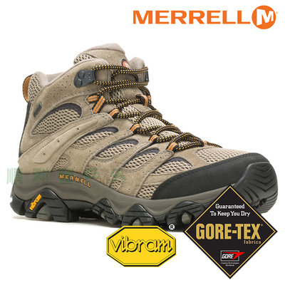 美國MERRELL MOAB 3 Mid GTX ® 男款 中筒防水登山鞋 035793 OUTDOOR NICE