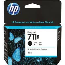 HP 711B 繪圖機專用 原廠黑色墨水 HP T130/T530/T120/T520/料號:3WX01A取代CZ133A