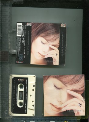 A-MEI張惠妹II   BAD BOY  豐華唱片二手錄音帶(+歌詞)