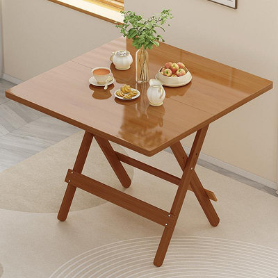 家用折疊小桌子四方正方形餐桌吃飯桌陽台擺攤便攜小戶型麻將收納