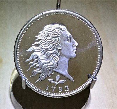 «自由銀»Flowing Hair 流動的頭髮銀幣 （1/2 toz) #79