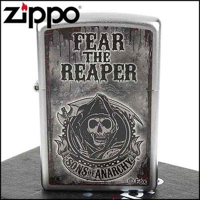 ☆哈洛德小舖☆全新【ZIPPO】美系~Sons Of Anarchy-混亂之子圖案彩印加工打火機NO.28502