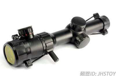 JHS（（金和勝 生存遊戲專賣））SPINA 1-4x20 狙擊鏡 8383