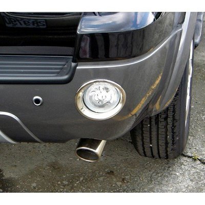 【JR佳睿精品】04-07 Ford 福特 Escape 改裝 鍍鉻 倒車燈框 後霧燈框 後保桿貼片 裝飾 貼紙 配件