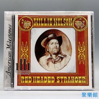 聚樂館 現貨】威利尼爾森 Willie Nelson Red Headed Stranger 1CD [U]