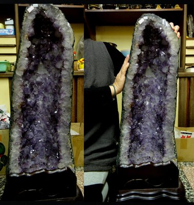 [福田工藝]紫水晶洞淨重44公斤[晶洞10]
