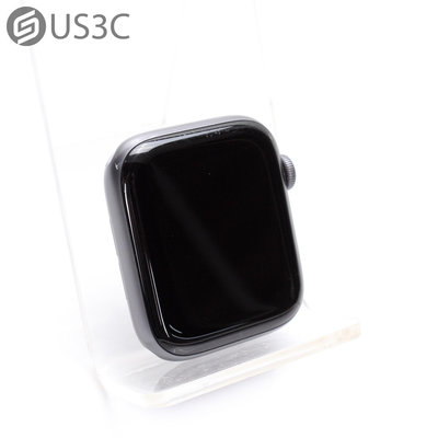 【US3C-台南店】【一元起標】台灣公司貨 Apple Watch 4 44mm GPS+LTE 太空灰 鋁金屬錶框 行動網路版 光學心率 二手智慧穿戴裝置