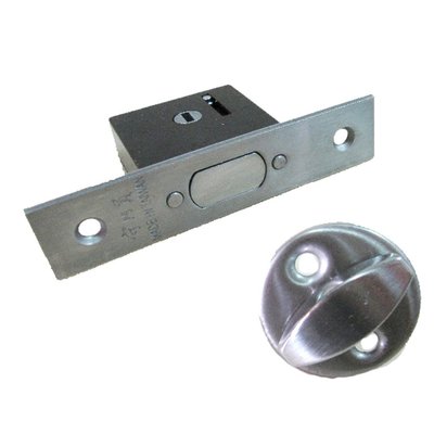 三合一通風門鎖 LO005（裝距30mm）連體鎖輔助鎖半邊鎖 門閂 面板鎖 門栓 鎖頭鎖芯 單面補助鎖 暗閂 鋁門鎖橫閂