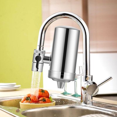 美柏萊304不銹鋼凈水器廚房水龍頭過濾器家用自來水凈化器濾水器