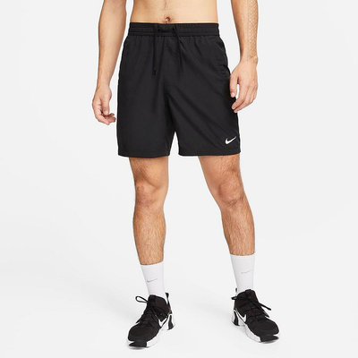 Nike Dri-FIT Form 男款 多功能短褲 7吋短褲 訓練短褲 吸濕排汗 單層無內裡 DV9858-010 黑色