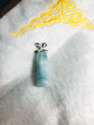 海藍寶 蝴蝶結🎀鋯石 可當 小印章