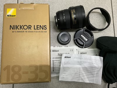 [保固一年] [高雄明豐] 公司貨 95新 Nikon AF-S 18-35mm F3.5-4.5G ED [K1905