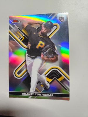 2022 Topps Finest Baseball Roansy Contreras Refractor RC