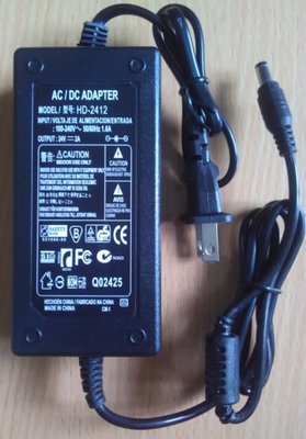 【溪州電供賣場】DC 24V 2A電源供應器AC-DC Adapter寬電壓