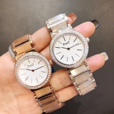 現貨直出 歐美購伯爵 PIAGET 全新 Limelight Gala 系列珠寶腕錶 時尚大錶盤石英腕錶手錶尺寸34mm 明星大牌同款
