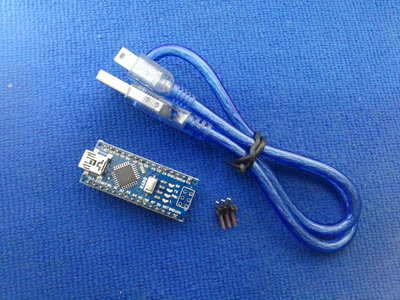Arduino Nano V3.0 ATMEGA328P 改進版 排針已焊版 50cm USB線1條