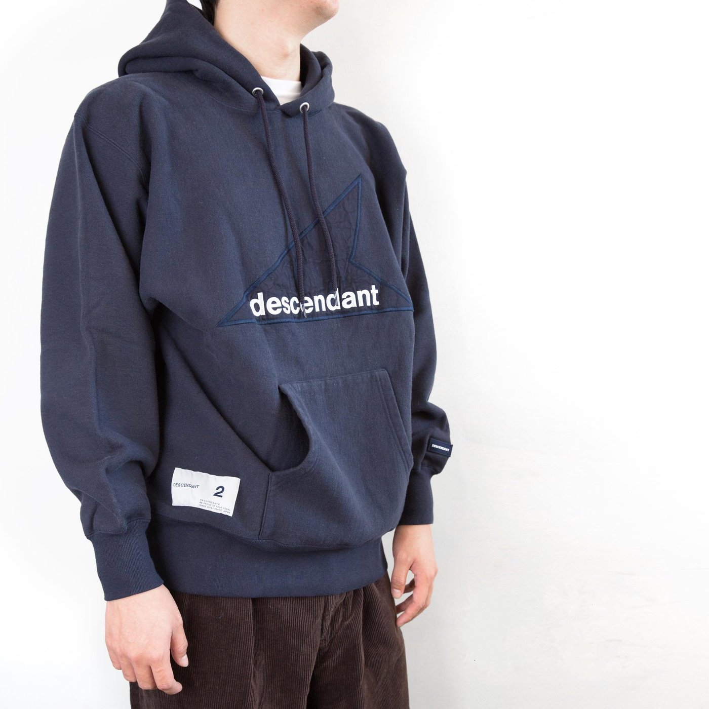 【希望商店】 DESCENDANT CETUS HOODED 18SS 經典三角刺繡