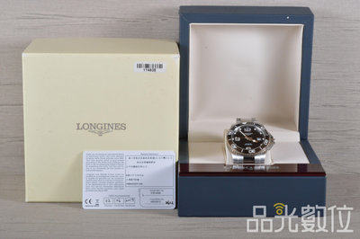 【品光數位】Longines 浪琴 L37814566 深海征服者浪鬼陶瓷潛水機械錶 41mm #114835A