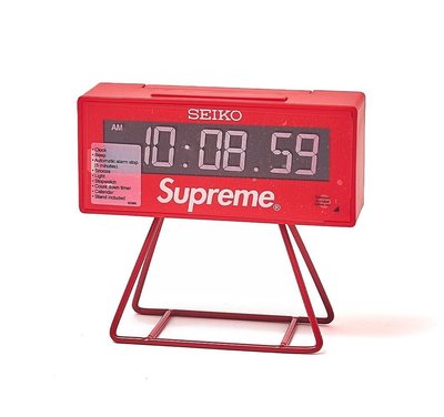 【希望商店】Supreme Seiko Marathon Clock  21SS 計時器 時鐘 鬧鐘