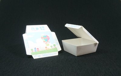 含稅 900個/箱【大碗粿盒 紙餐盒】便當盒 紙粿盒 蛋糕盒 點心盒 方型盒 包裝盒 打包盒 紙盒 環保盒 外帶盒 黃罐