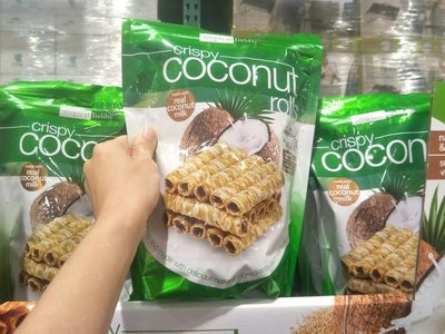 Costco 泰國零食代購 好吃的椰子酥捲（可素食）~免運費