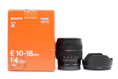 【高雄青蘋果3C】Sony E 10-18mm F4 OSS SEL1018 二手鏡頭#85433