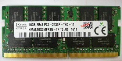 SK 海力士 P50 P70 P51 P71 16G 2RX8 DDR4 2133 純ECC筆電記憶體