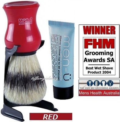 義大利製造！曾獲FHM Grooming Award “最佳刮鬍產品”大獎殊榮的純正豬鬃刮鬍刷