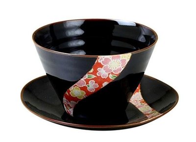 日本進口 日本製陶瓷茶碗組 櫻花日式碗盤組 茶碗泡茶杯盤套裝 和風日式喝茶杯喝湯碗 餐具點心盤 餐廳擺件禮物2574A