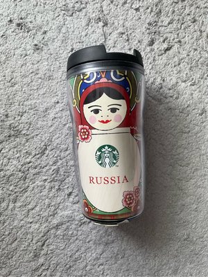 Starbucks 絕版 Russia 俄羅斯 全新星巴克俄羅斯娃娃 隨行杯 標籤還在