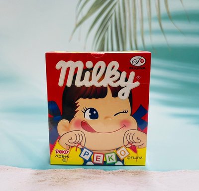日本 FUJIYA 不二家 Milky peco 牛奶糖 煉乳味 盒裝 7粒入