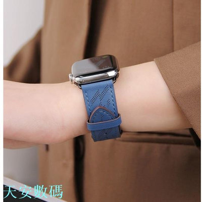 【新】愛馬仕同款真皮錶帶 适用 Apple Watch錶帶 S9 8 7 6 SE 5 代蘋果手錶帶41 45 49mm