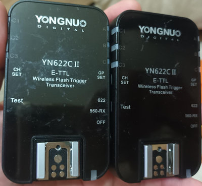 永諾二代 YONGNUO YN622C-II YN-622C YN-622 II觸發器 引閃器 閃光燈 Canon專用。請發問勿下標