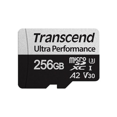 新風尚潮流 【TS256GUSD340S】 創見 256GB 340S Micro-SD 記憶卡 支援 A2 APP加速